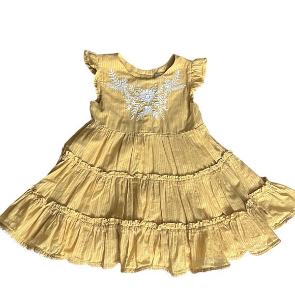 Tahari Other - Tahari Dresses| Tahari Tiered Maxi Dress Yellow| Toddler Girl, 18M
